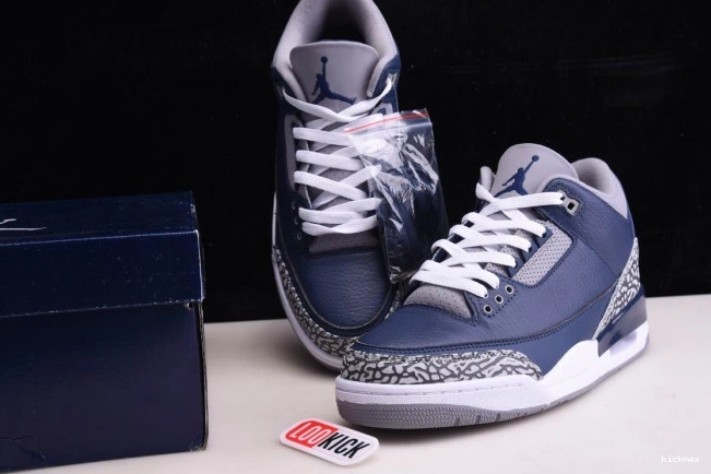 Rep MIDNIGHT 3 JORDAN AIR NAVYCT8532-401 0810